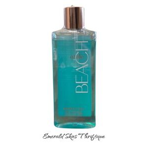 Bath & Body Works AT THE BEACH Shower Gel Shea + Vitamin E 8 oz SEALED free ship
